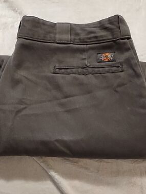 Dickies Men's Dark Charcoal Work Chinos
